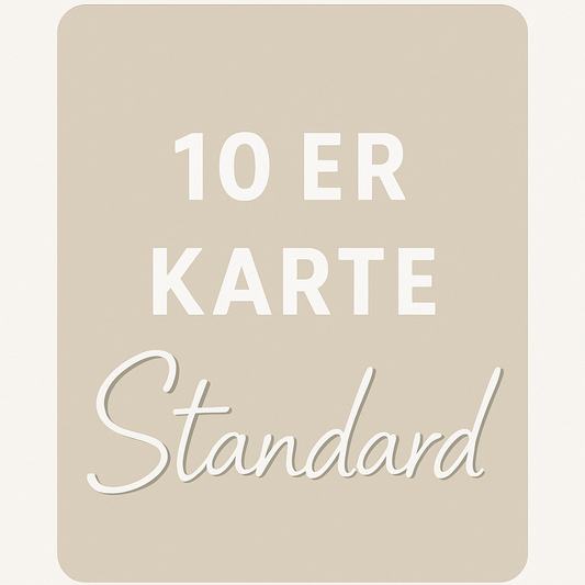 🟤 10er Karte – Standard